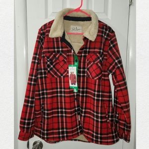 Sherpa Lined Shirt Jacket